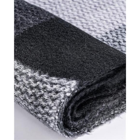 Women's Winter Shawl Wrap for Women–Warm Ponchos with Tassels,Christmas Gift - Picture 6 of 7